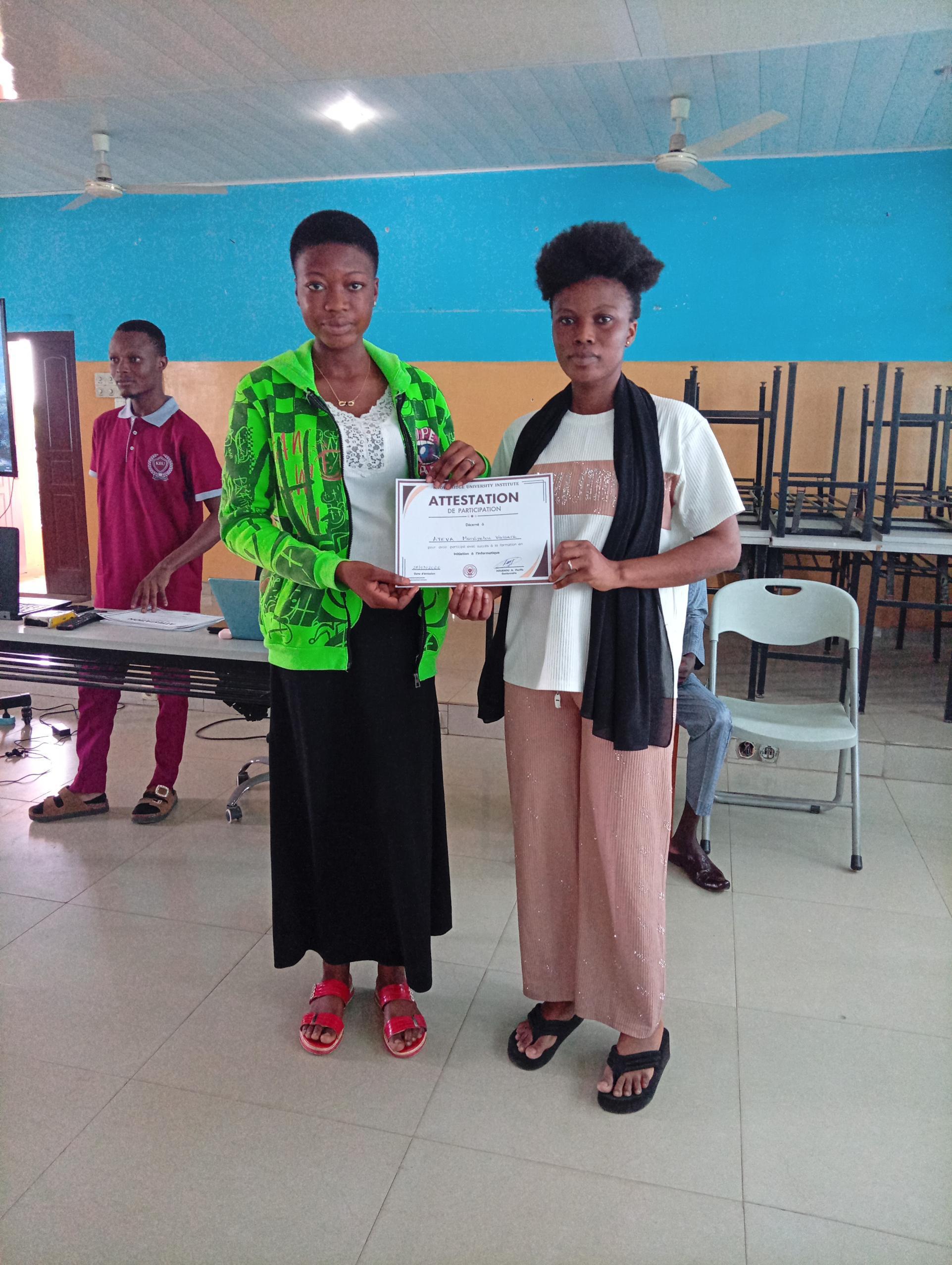 Participants à la cérémonie